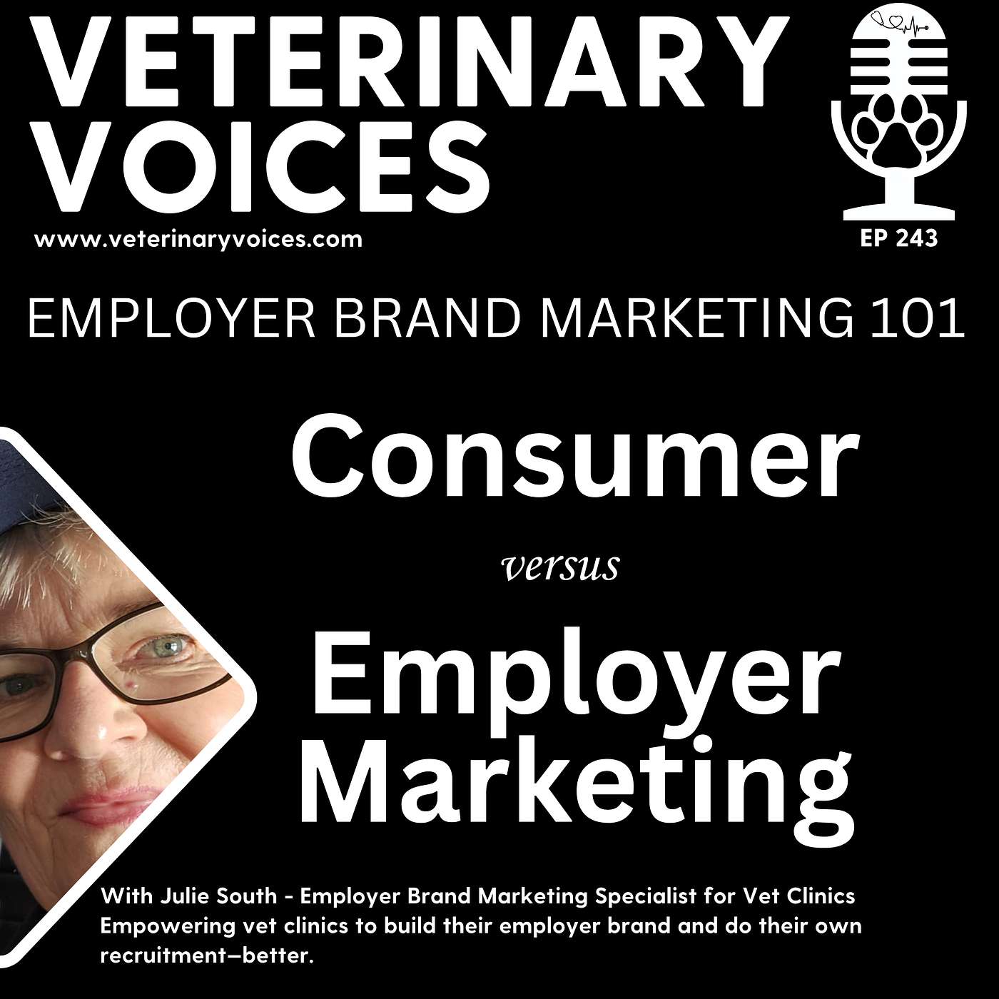 Consumer vs Employer Marketing - why your client facing website won't work for recruitment - ep 243