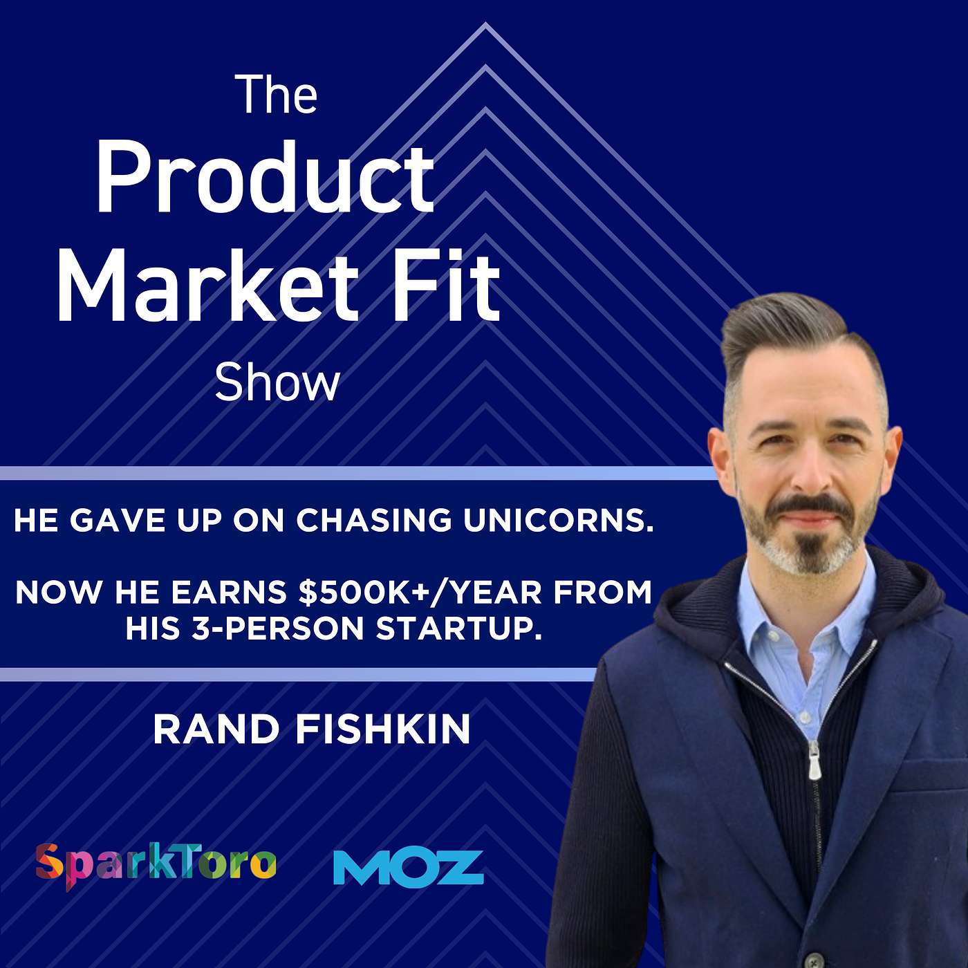 He gave up on chasing unicorns. Now he earns $500K+/year from his 3-person startup. | Rand Fishkin, Founder of Moz & SparkToro