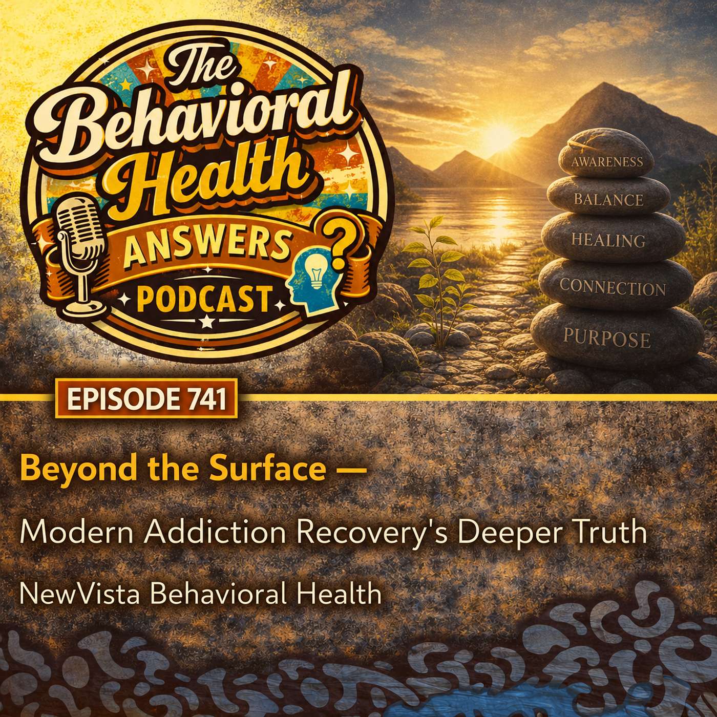 Episode 741: Beyond the Surface - Modern Addiction Recovery's Deeper Truth | NewVista Behavioral Health episode artwork