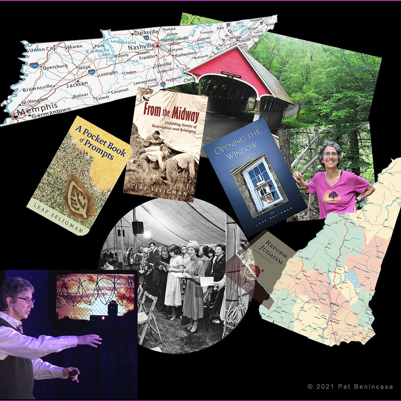 The Magnificent Broken - Redemptive Healing Through Words: A Circle With Leaf Seligman