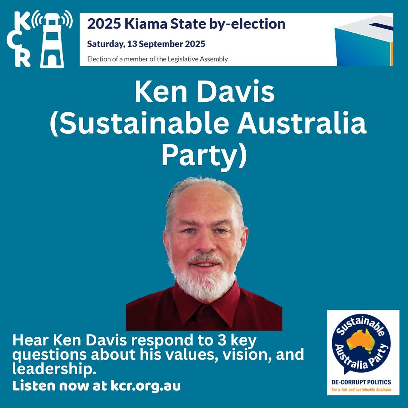 By-election; Ken Davis episode artwork