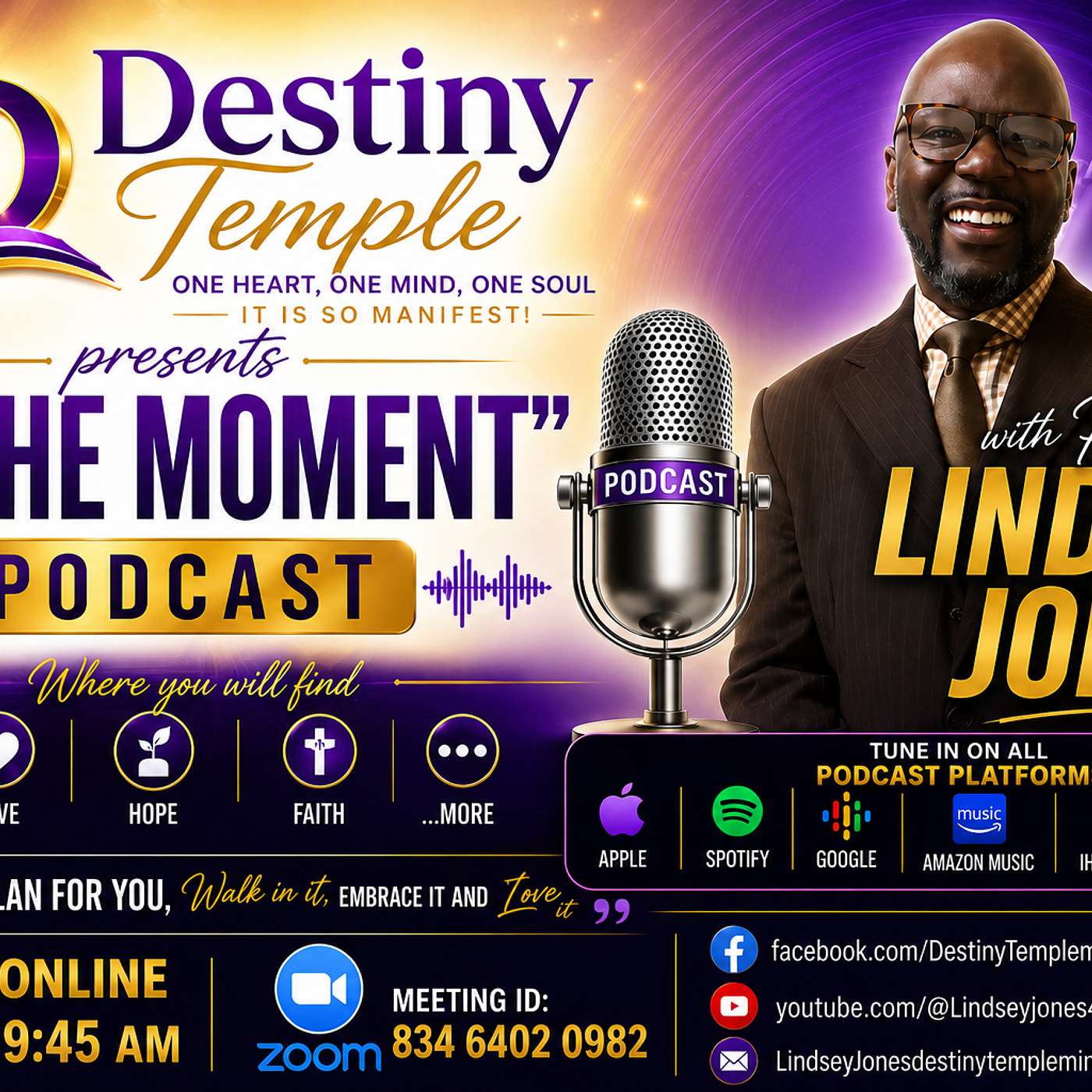 In the Moment podcast artwork