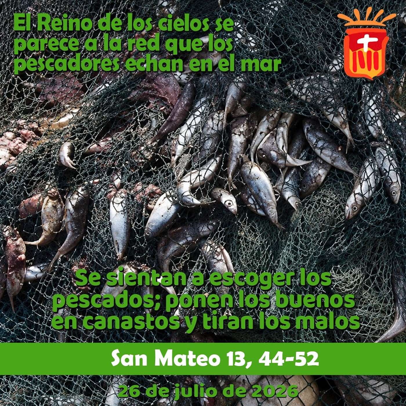 2026-07-26 San Mateo 13, 44-52: Domingo XVII Ordinario