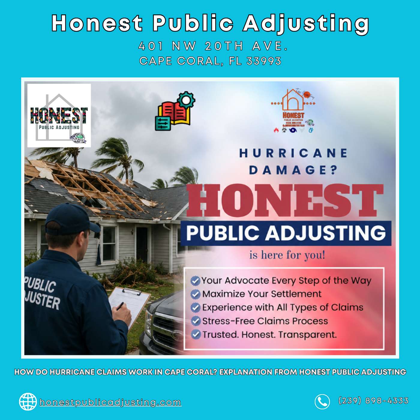 How Do Hurricane Claims Work in Cape Coral? Explanation From Honest Public Adjusting episode artwork