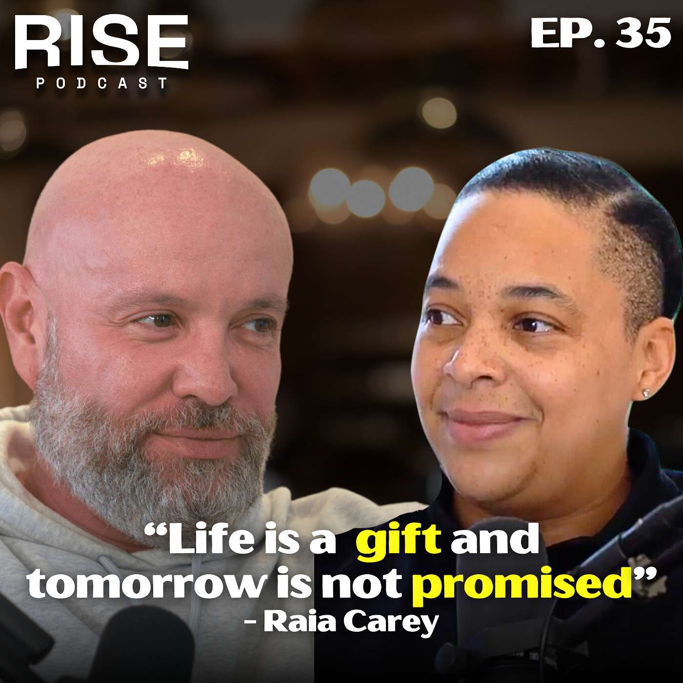 From Losing 300 LBS to Triple-Certified Life Coach & Motivational Speaker | Raia Carey | RISE EP. 35