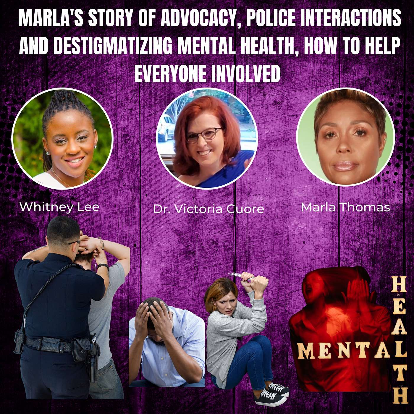 The Compassionate Path: Join Whitney Lee, Marla Thomas and myself as we discuss: Marla's Story of Advocacy, Police Interactions and Destigmatizing Mental Health