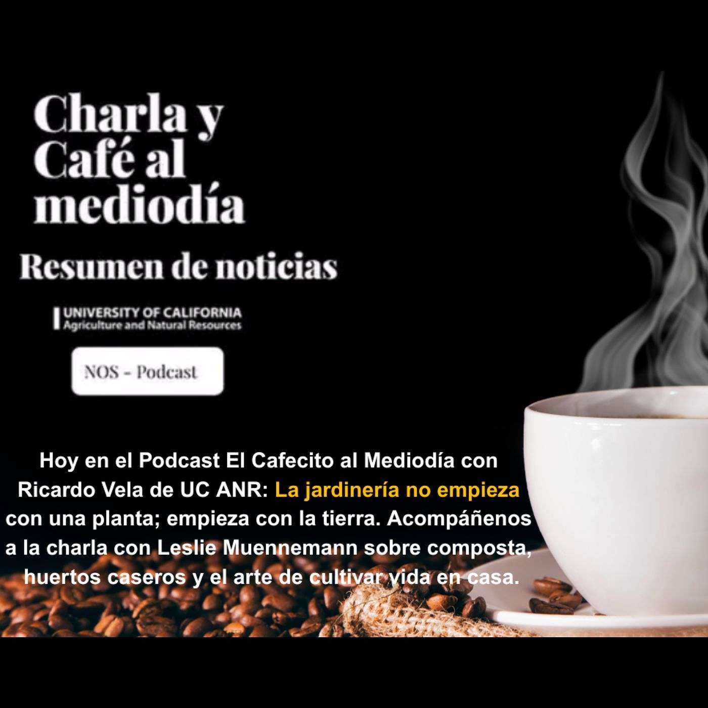 La tierra está viva: una charla con Leslie sobre jardinería, composta y bienestar episode artwork