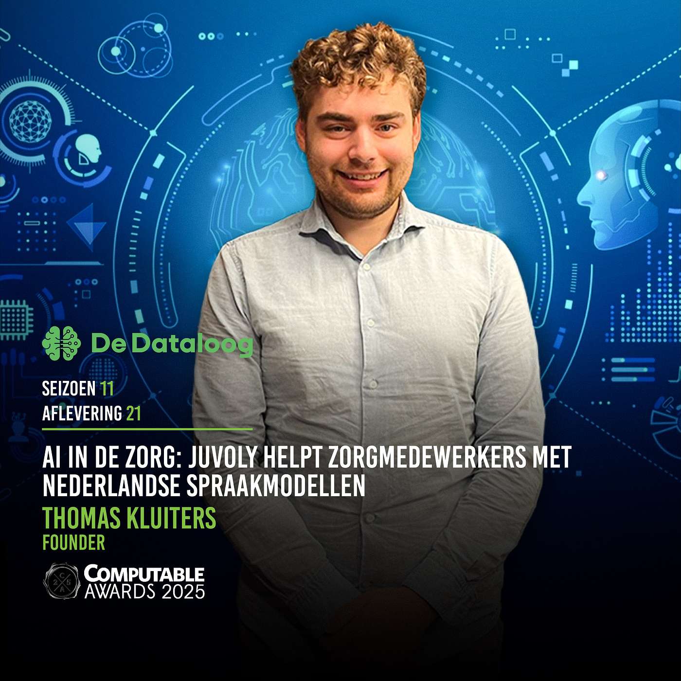 DTLS11A21: AI in de zorg: Juvoly helpt zorgmedewerkers met Nederlandse spraakmodellen - Computable Awards Special