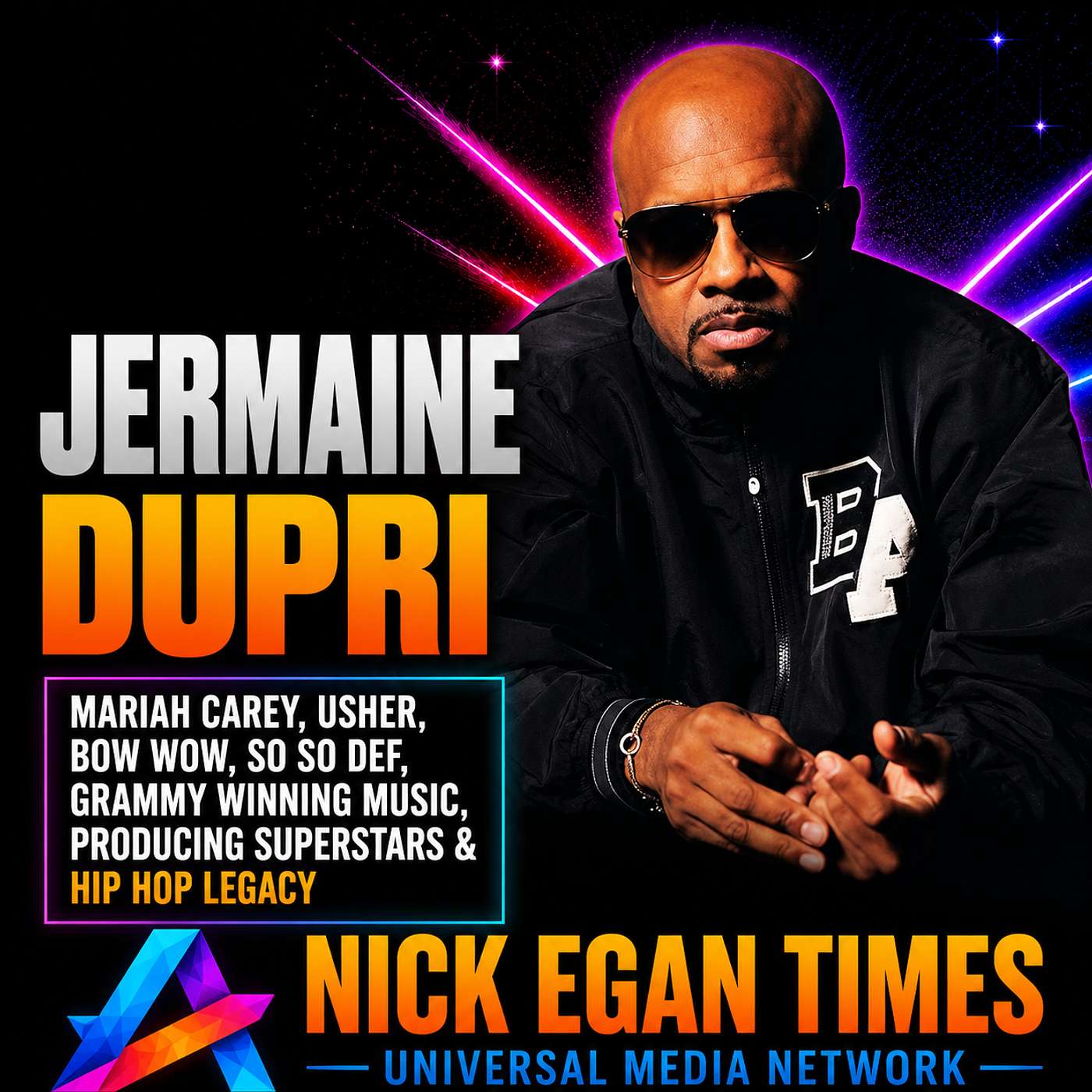 Jermaine Dupri Mariah Carey, Usher, Bow Wow, So So Def, Grammy Winning Music, Producing Superstars & Hip Hop Legacy | Nick Egan Times episode artwork