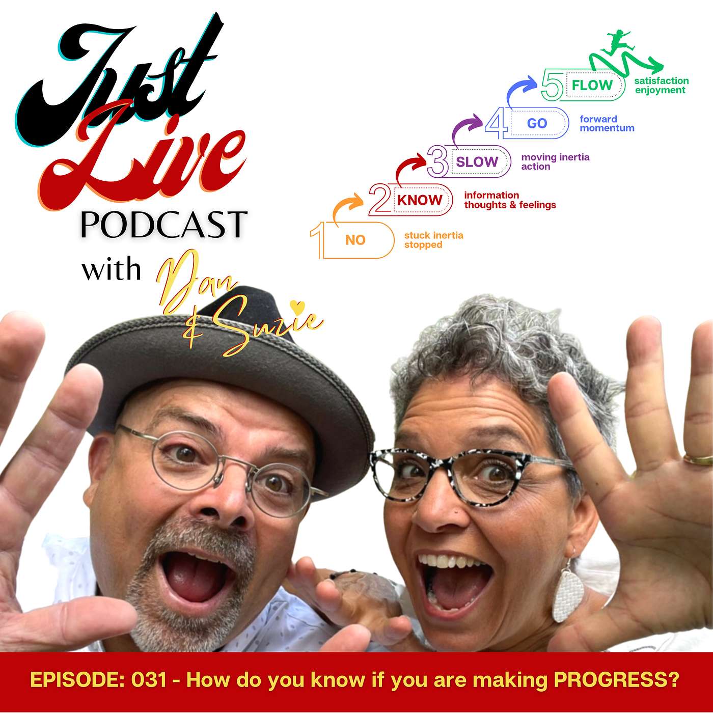 Just Live Podcast 031 - How do you know if you are making PROGRESS?