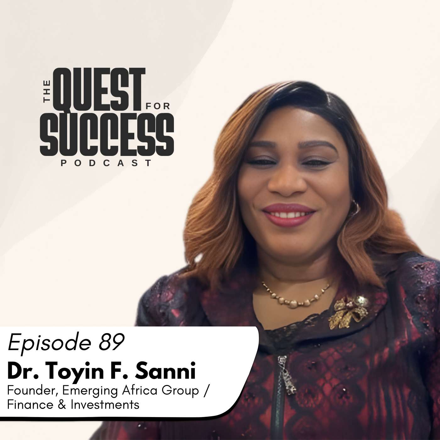 Why This Investment Banker Chose Purpose Over Profit - Dr. Toyin Sanni's Story