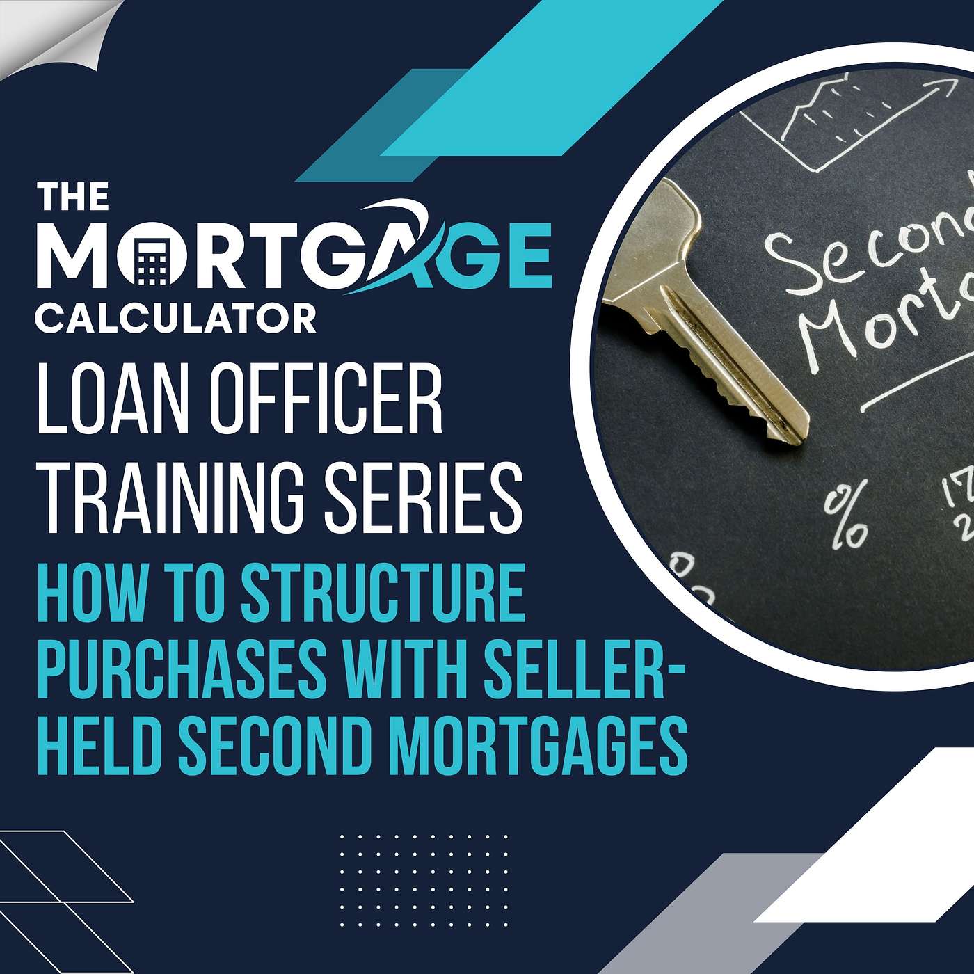 Loan Officer Training 07/24/2024 - How to Structure Purchases with Seller-Held Second Mortgages episode artwork