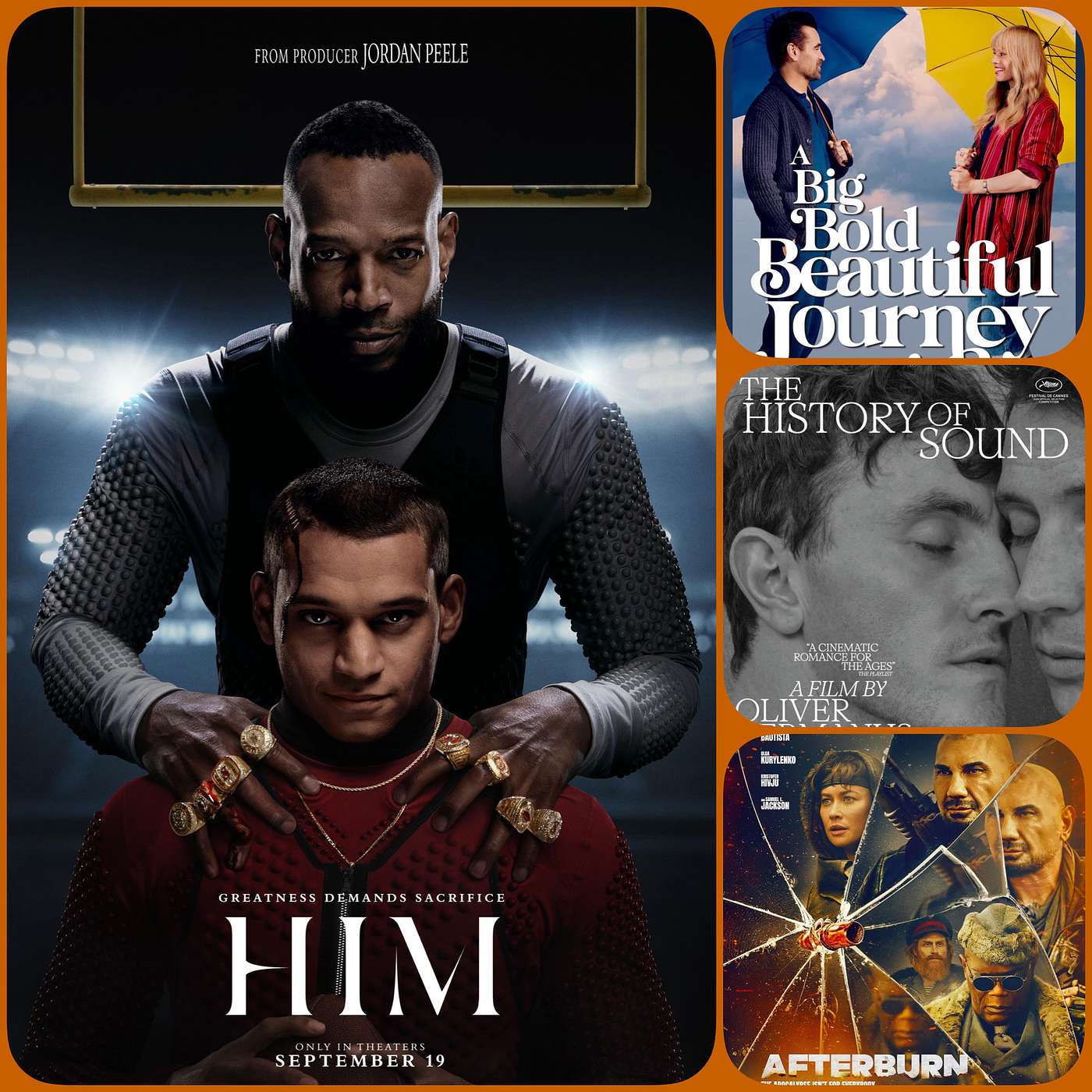 Episode 262 - Him, A Big Bold Beautiful Journey, The History of Sound, Afterburn episode artwork