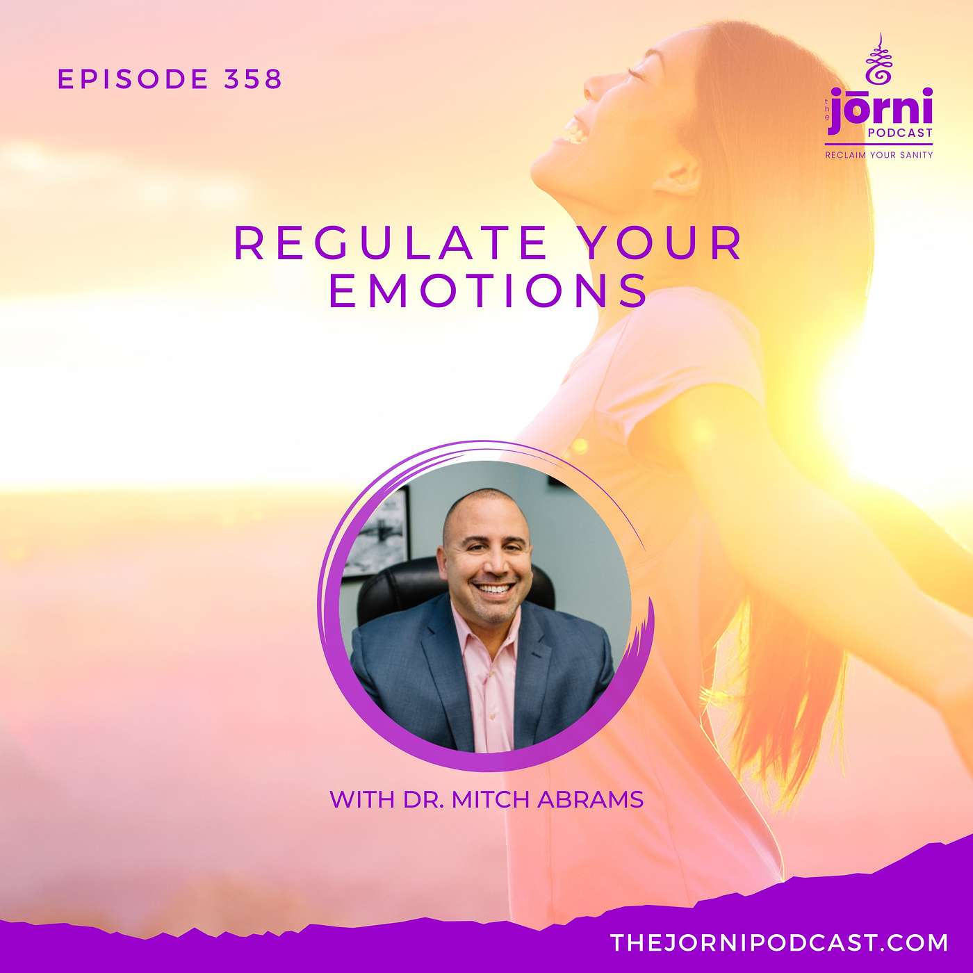 Episode 358 - Regulate Your Emotions with Dr. Mitch Abrams Episode 358 - Regulate Your Emotions with Dr. Mitch Abrams