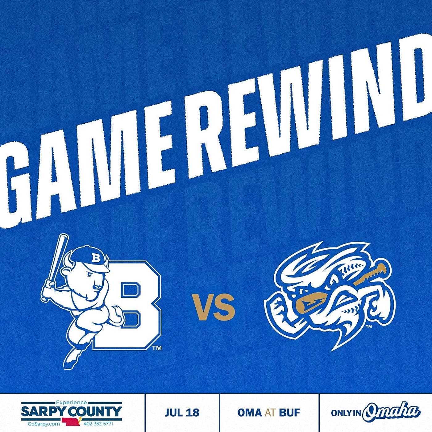 Game Rewind: Omaha vs Buffalo | July 18, 2025 episode artwork