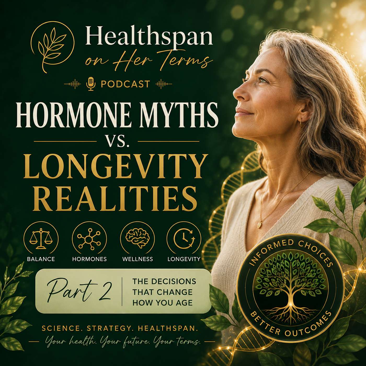 Hormone Myths vs. Longevity Realities Part 2 episode artwork