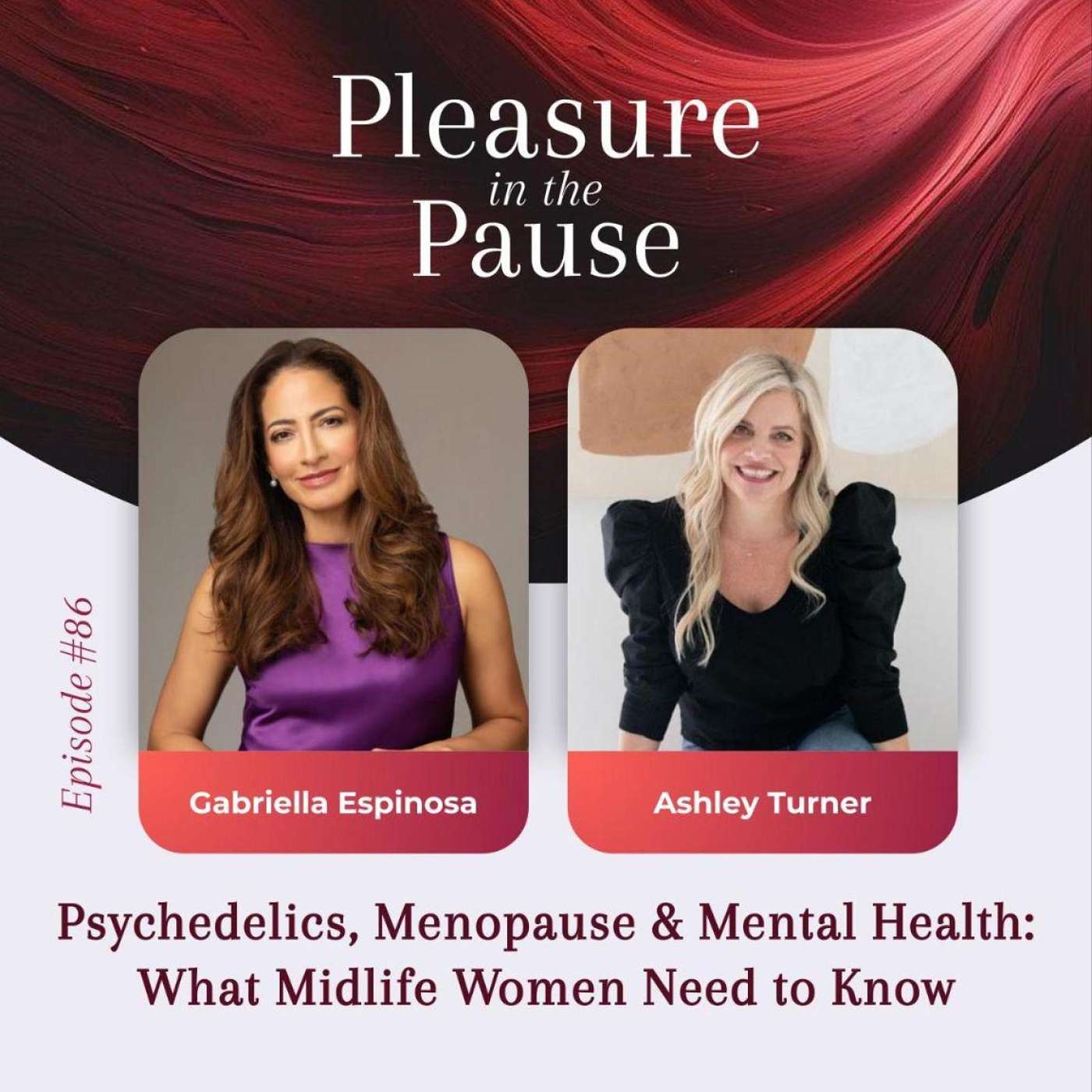 86 | Psychedelics, Menopause & Mental Health: What Midlife Women Need to Know with Ashley Turner 86 | Psychedelics, Menopause & Mental Health: What Midlife Women Need to Know with Ashley Turner