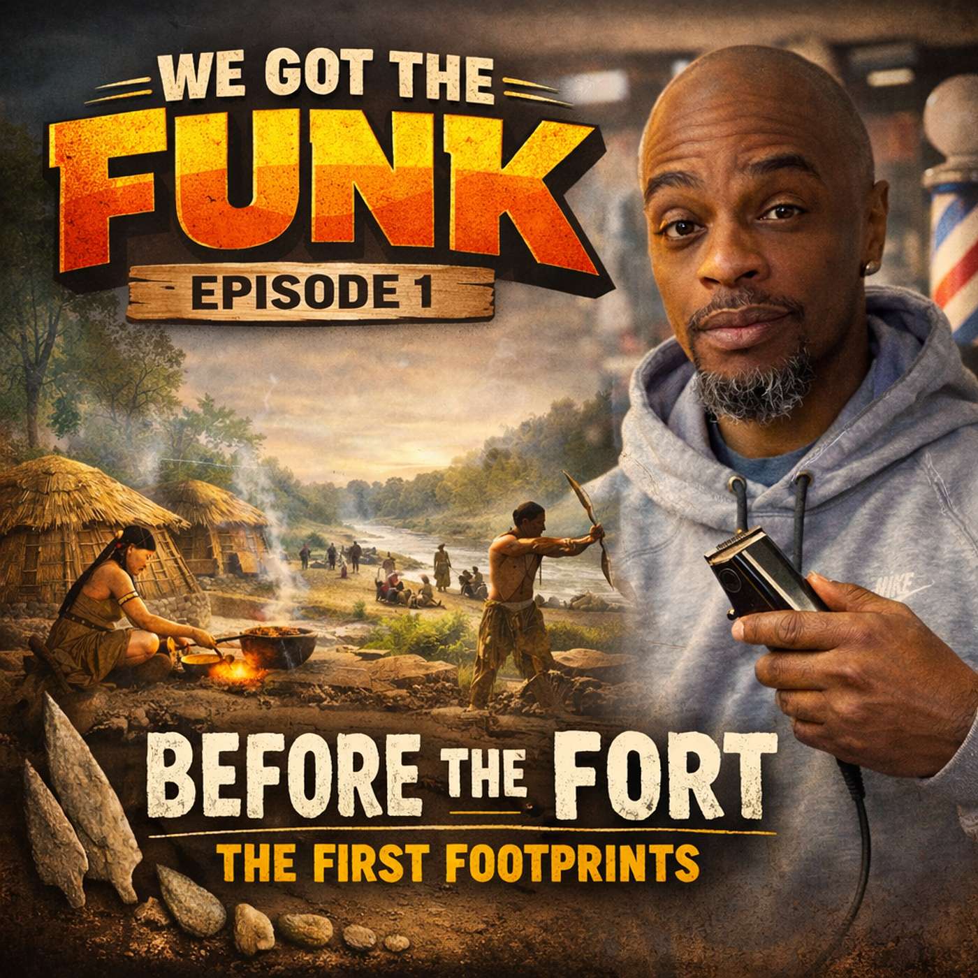 Episode 1 Before the Fort: The First Footprints episode artwork