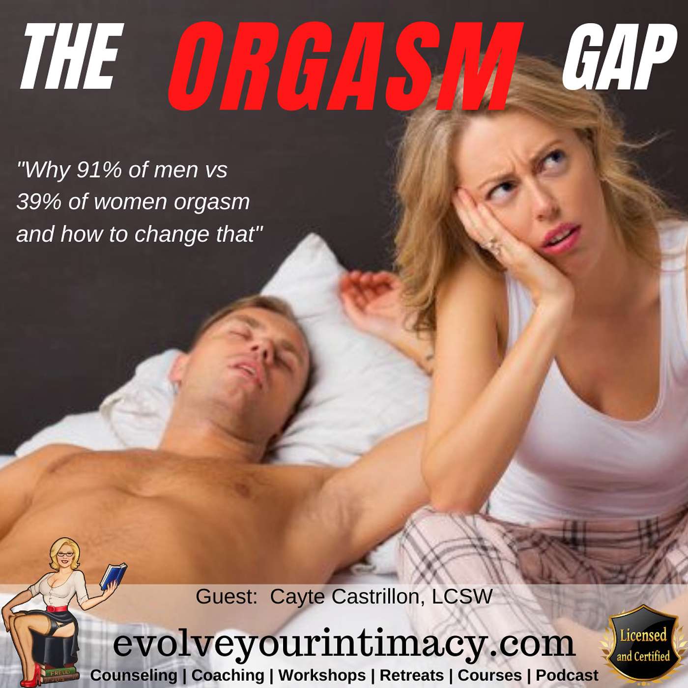 The Orgasm Gap: Why men orgasm more the women and how to change this