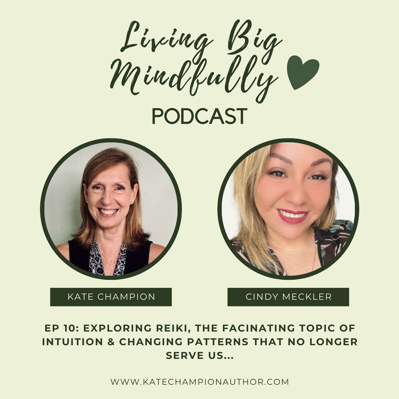 Ep 10: Exploring Reiki, the fascinating topic of intuition & changing patterns that no longer serve us...