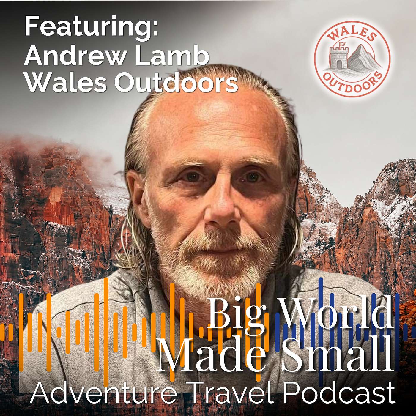 Adventure Travel with Andrew Lamb - Wales Outdoors episode artwork