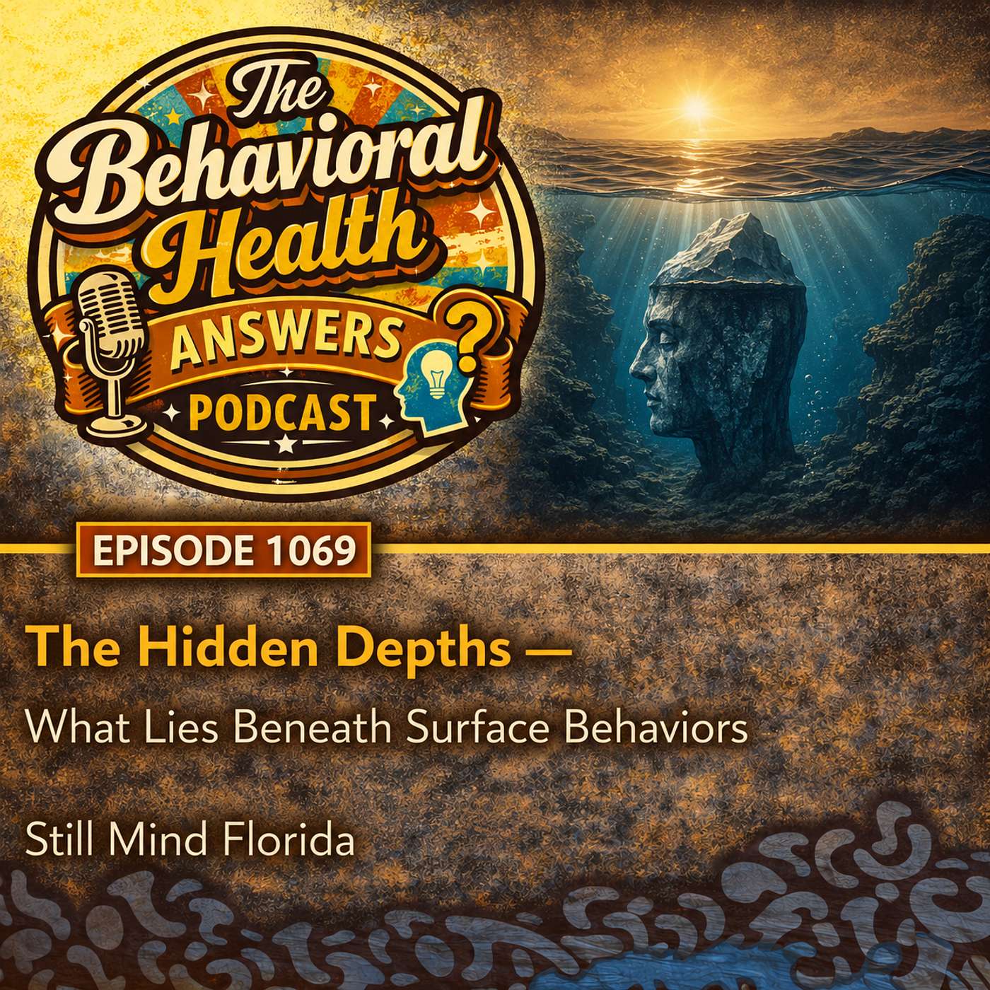 Episode 1069: The Hidden Depths - What Lies Beneath Surface Behaviors | Still Mind Florida episode artwork