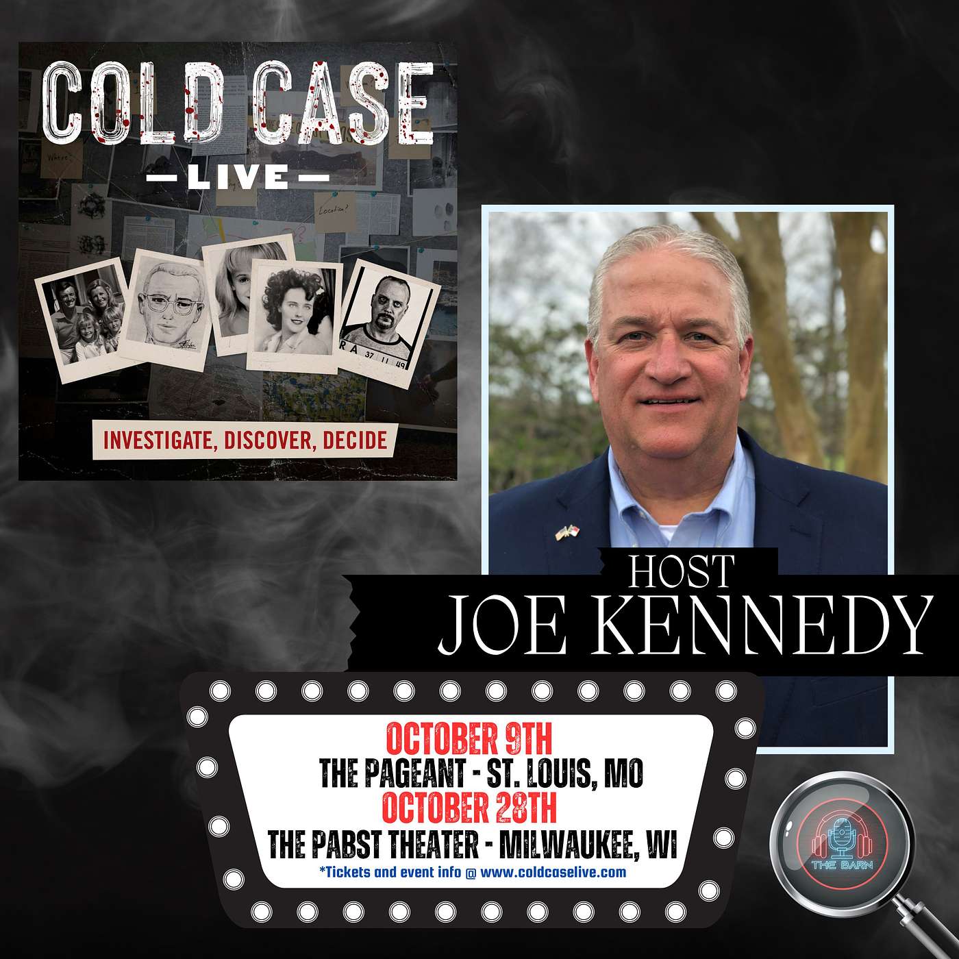 The Barn - "Cold Case Live" With Retired NCIS Special Agent Joe Kennedy episode artwork