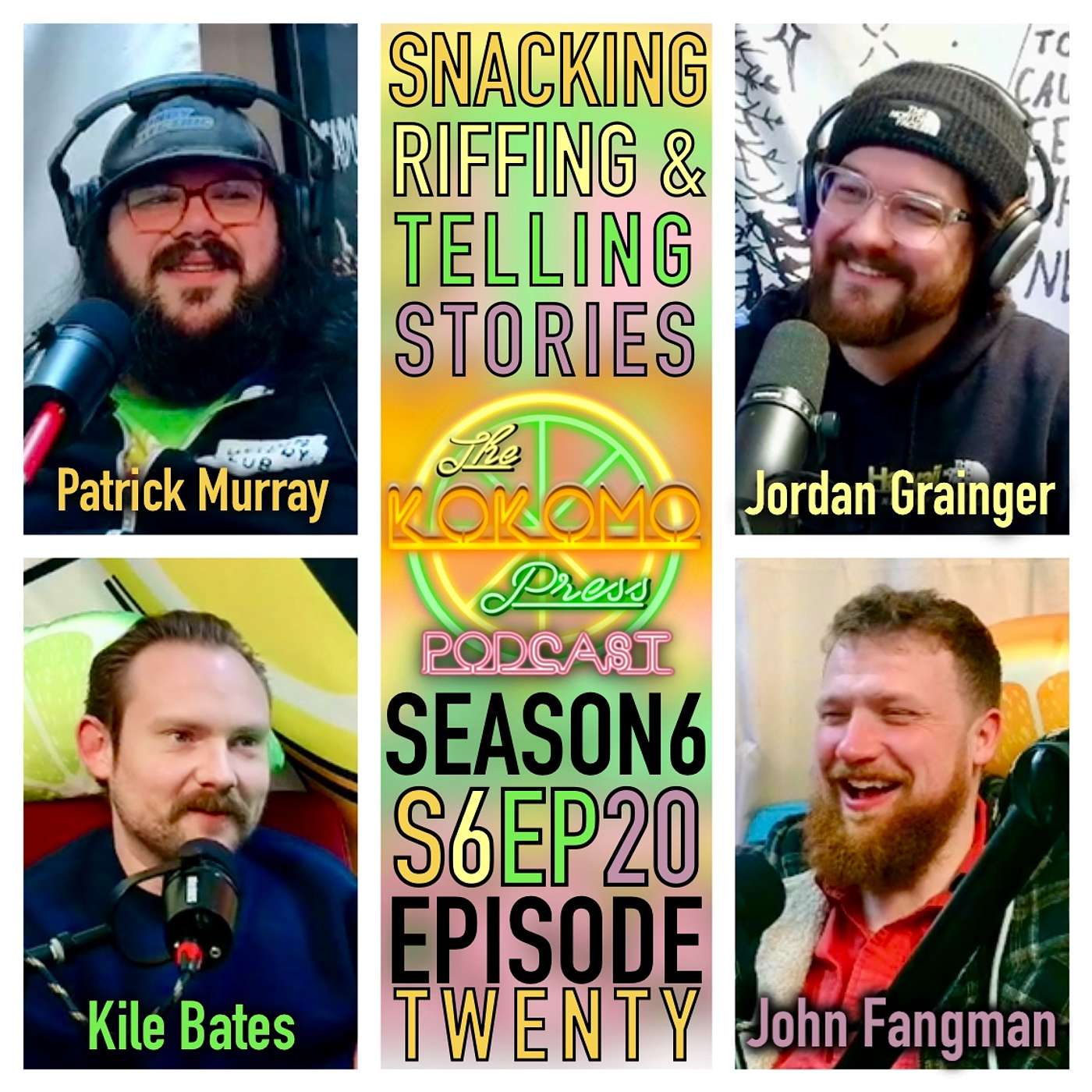 Snacking, Riffing, & Telling Stories - feat. Patrick Murray, Kile Bates, & John Fangman