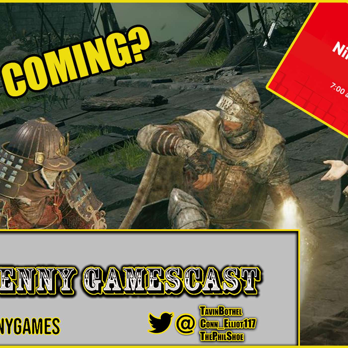 Predicting the Nintendo Direct and Elden Ring 2 will Have Co-op!- Two Penny Gamescast Episode 204