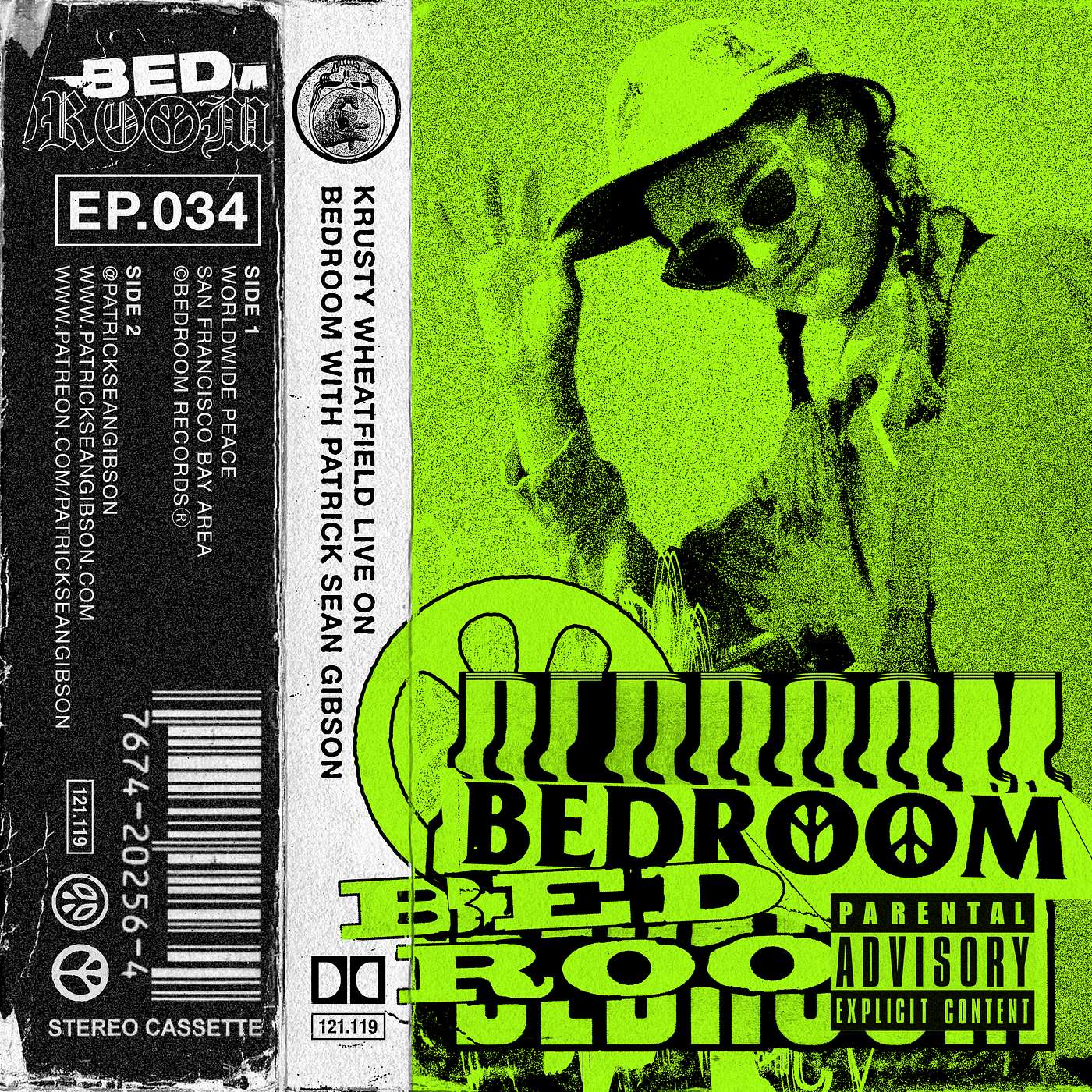 Bedroom with Patrick Sean Gibson