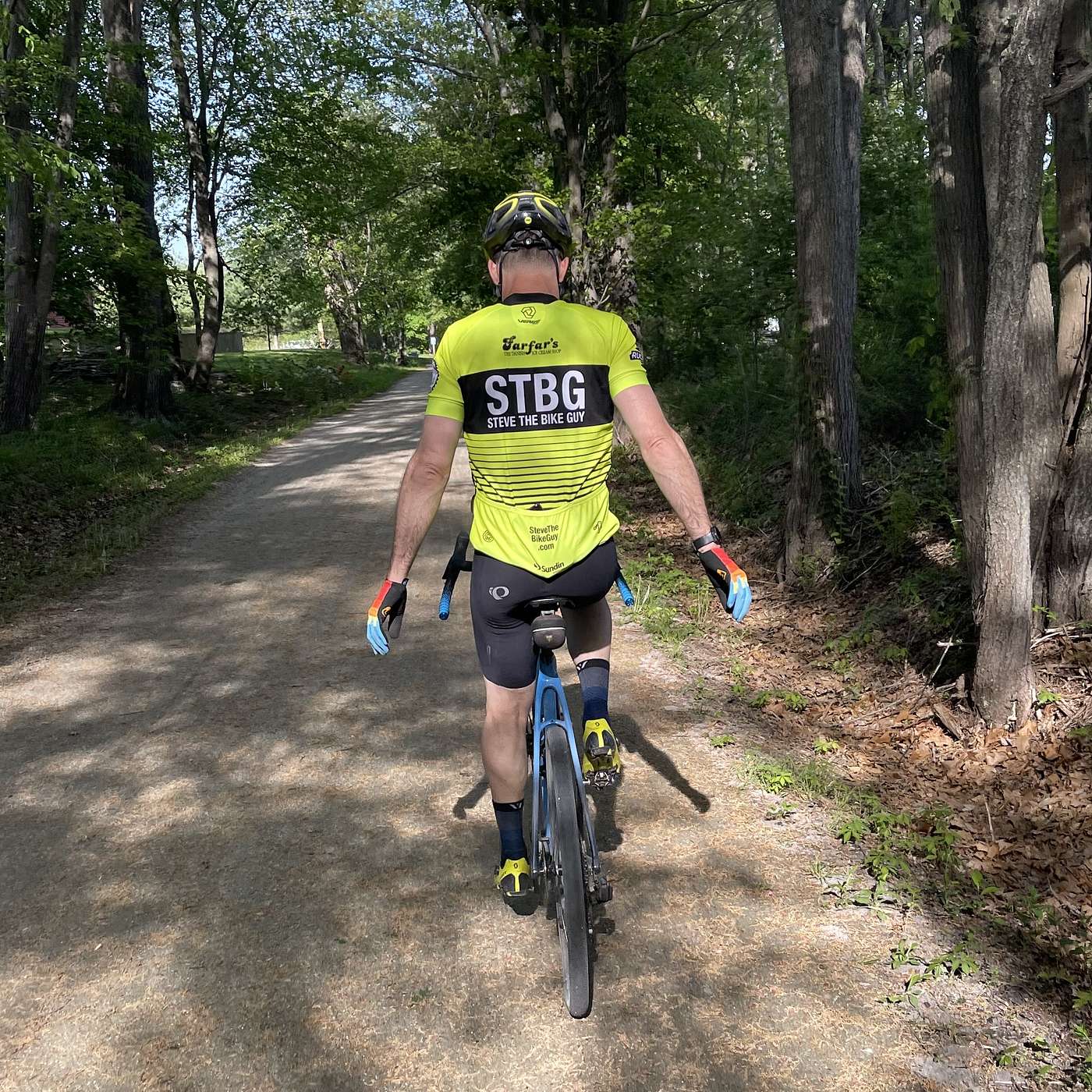 Cycling Together with Kristin & Steve