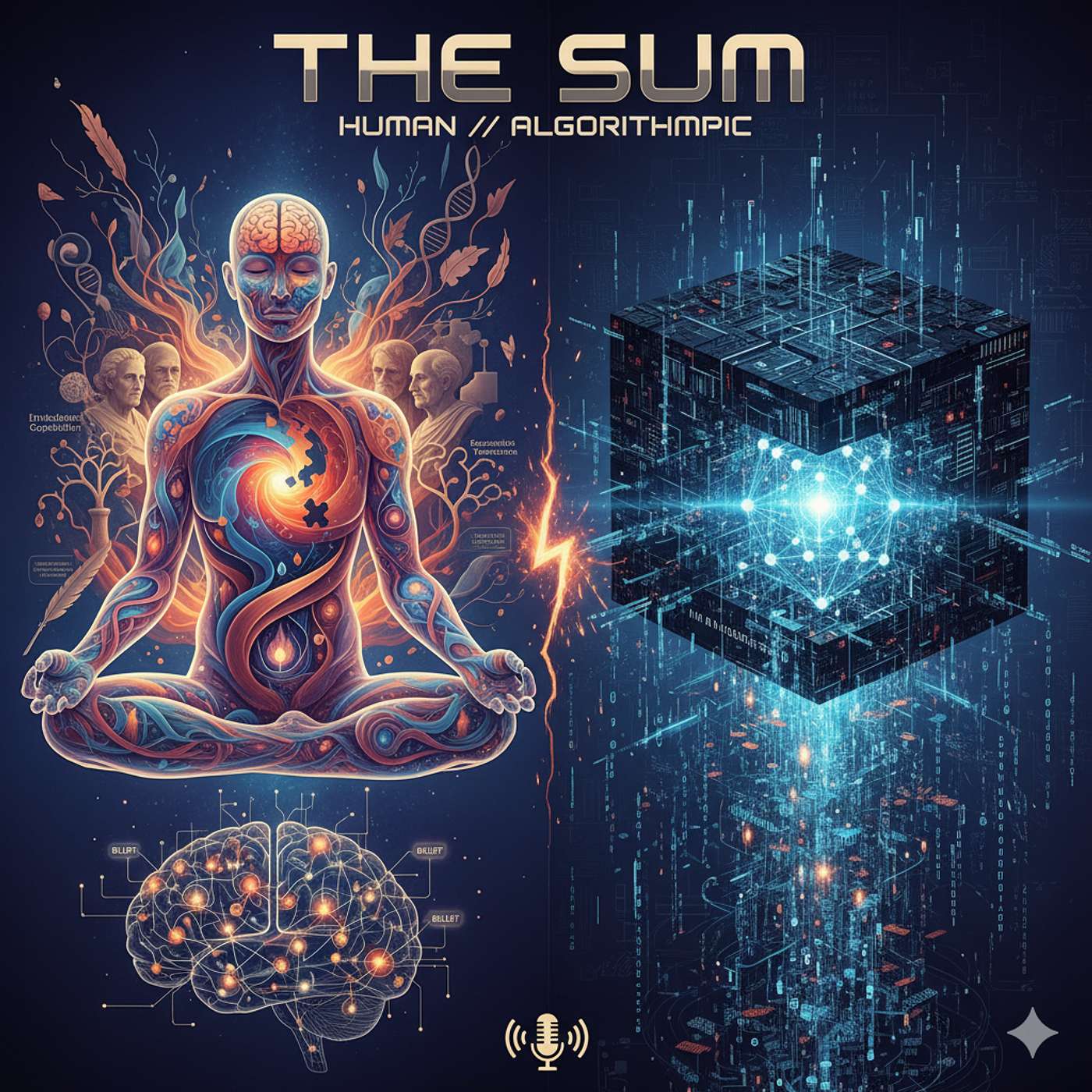 The Human Sum and the Algorithmic Sum: A Comparative Analysis of Identity, Inheritance, and Artificial Intelligence episode artwork
