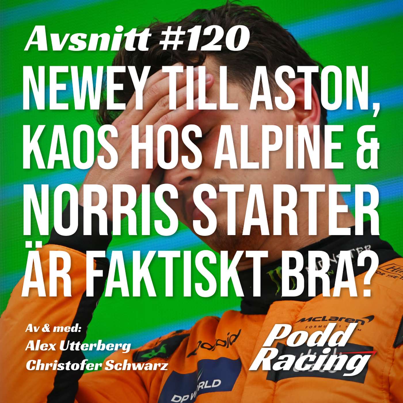 120. Newey till Aston, Kaos hos Alpine & Norris Starter är Faktiskt Bra? episode artwork