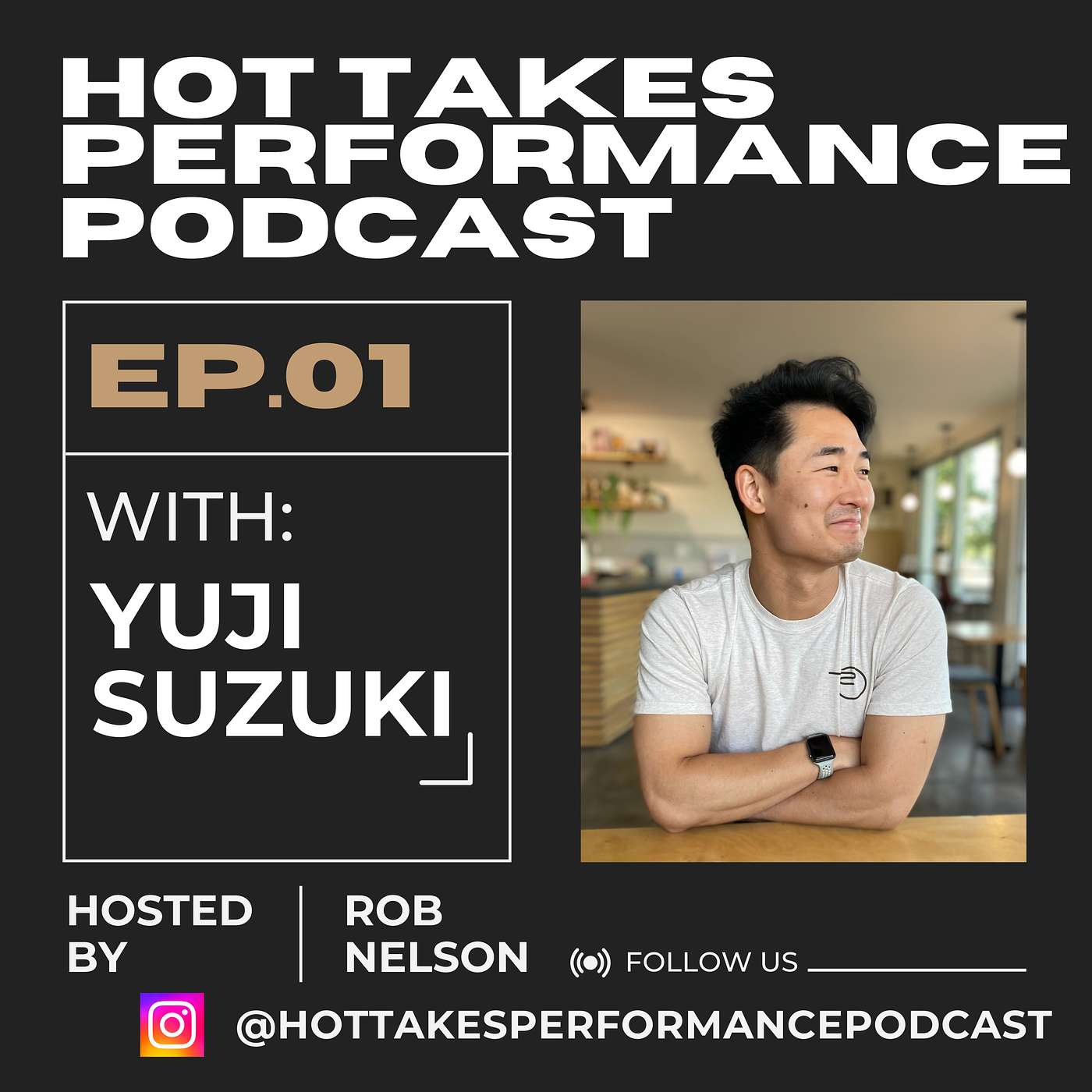 Episode 1 - Reconceptualizing pain, physical and social constraints in performance settings, and all things ecological dynamics with Yuji Suzuki episode artwork