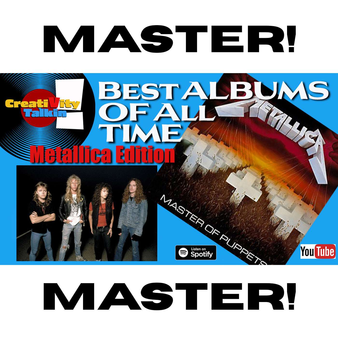 Best Albums of All Time METALLICA EDITION: Master of Puppets