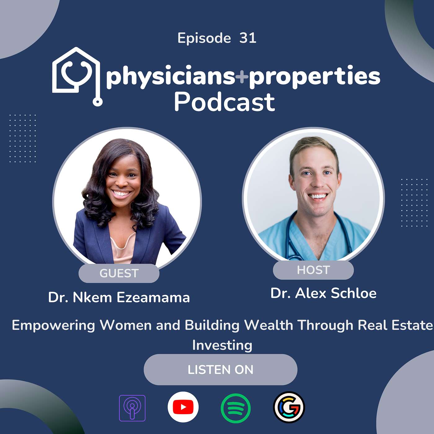Empowering Women and Building Wealth Through Real Estate Investing with  Dr. Nkem Ezeamama episode artwork