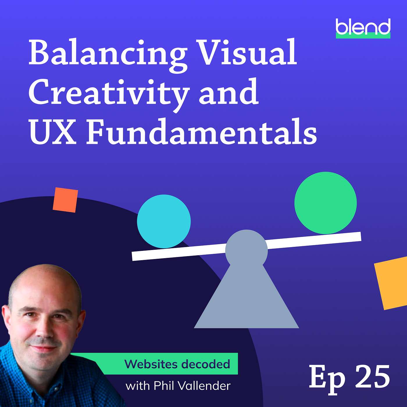 cover of episode Can a Website be too Creative? (Balancing Creativity and UX)