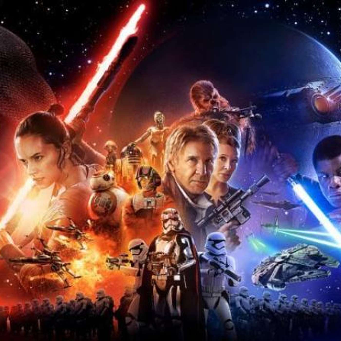43 – Star Wars: The Force Awakens (Both Non-Spoiler & Spoiler) Review episode artwork