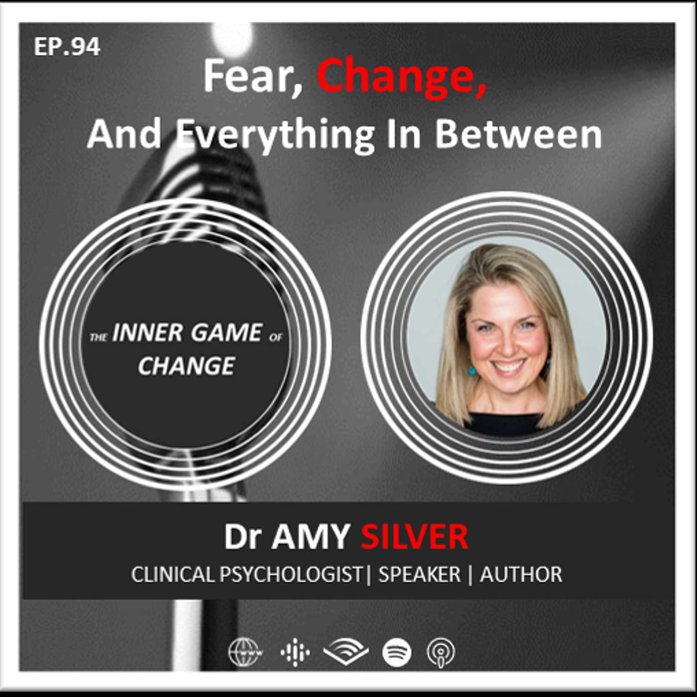 E94 - Fear, Change,  And Everything In Between - Podcast With Dr Amy Silver