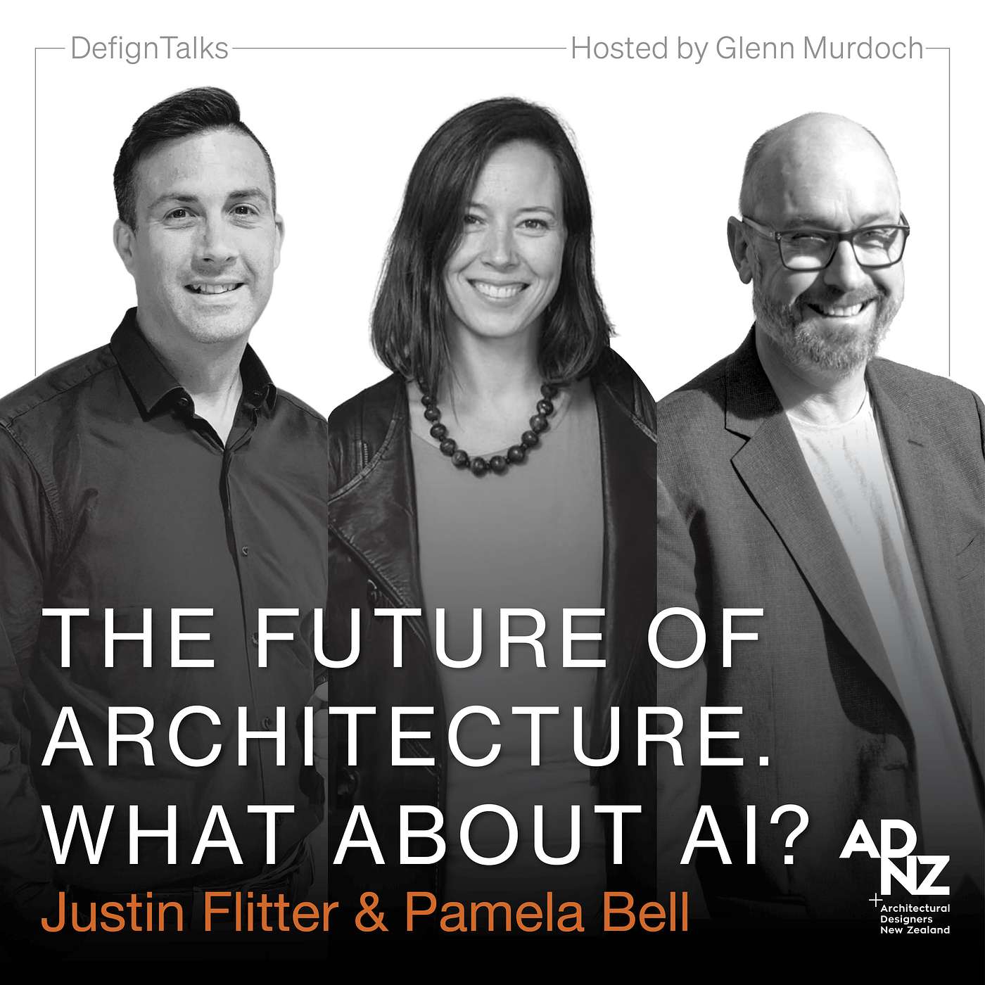 The future of architecture. What about AI? - Justin Flitter and Pamela Bell episode artwork