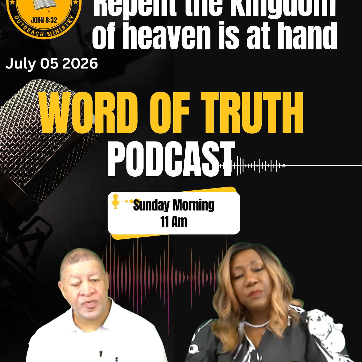 Repent the kingdom of heaven is at hand. episode artwork