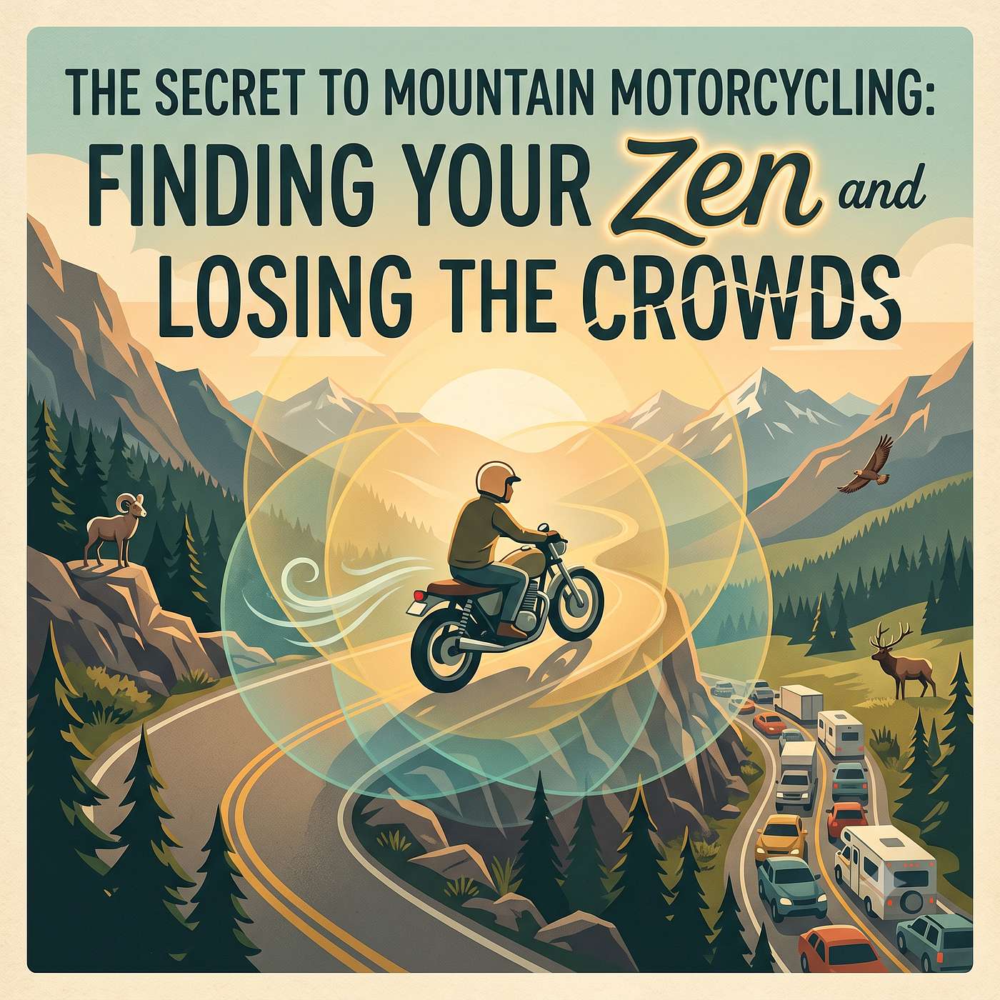 The Secret to Mountain Motorcycling: Finding Your Zen and Losing the Crowds episode artwork