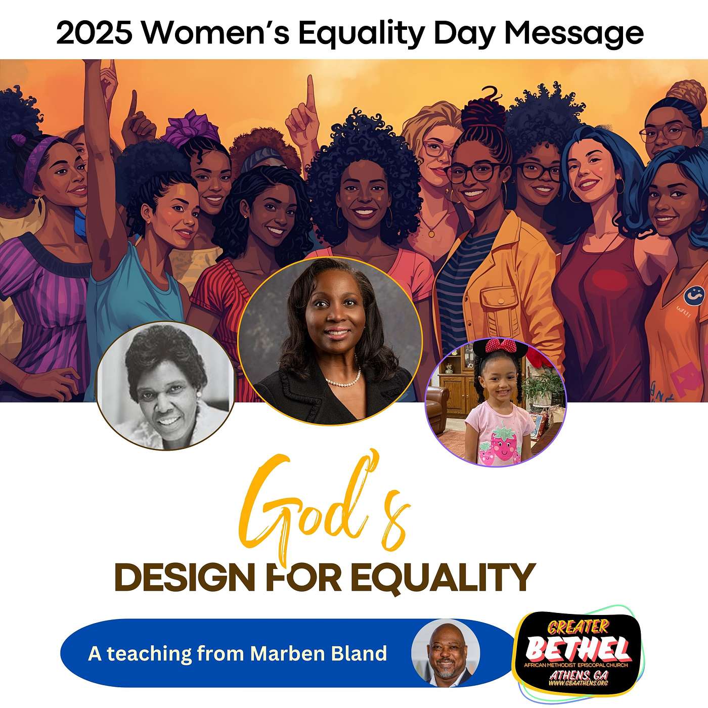 Sermon: God’s Design For Equality Sermon: God’s Design For Equality