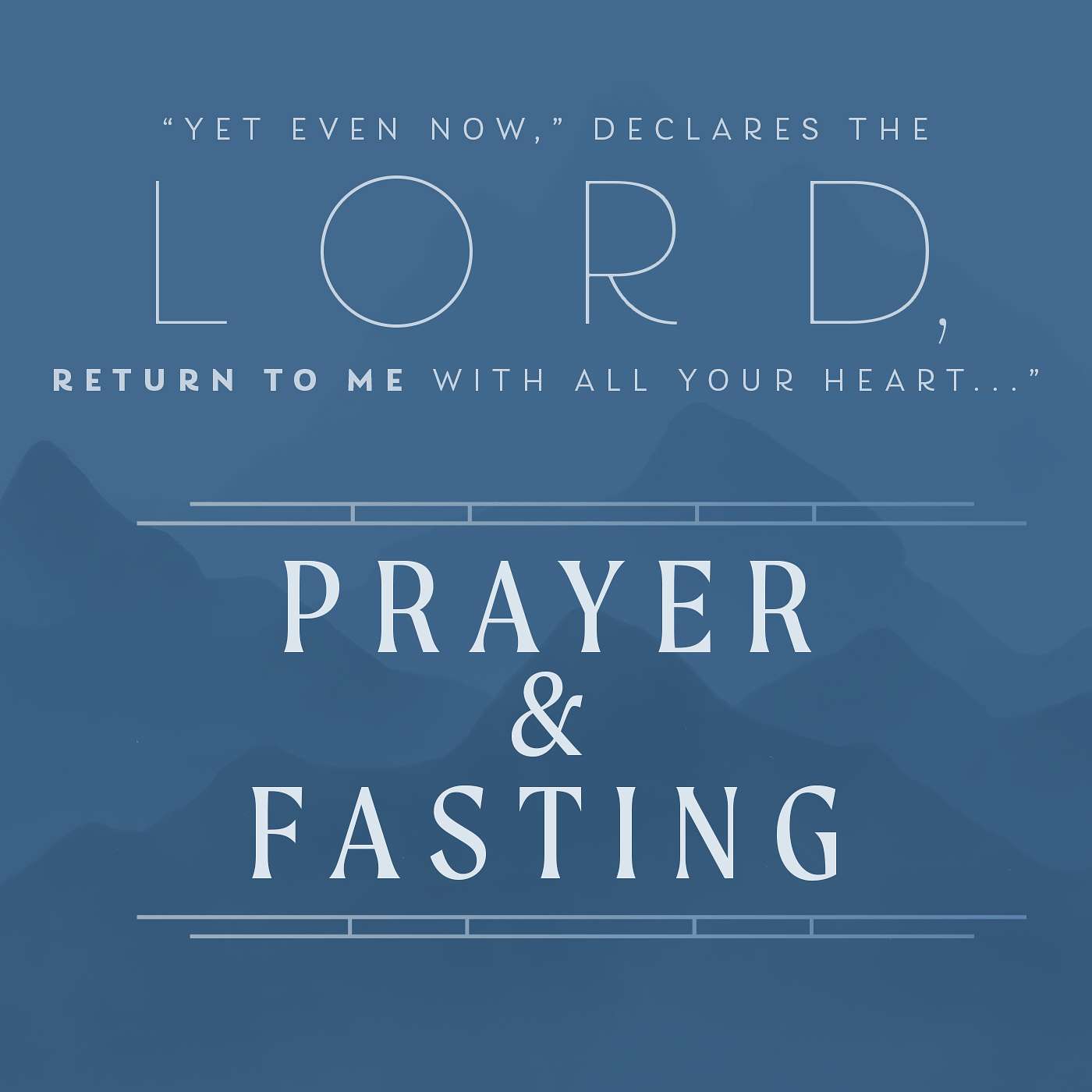Prayer & Fasting: Spiritual Memory (Matthew 9)