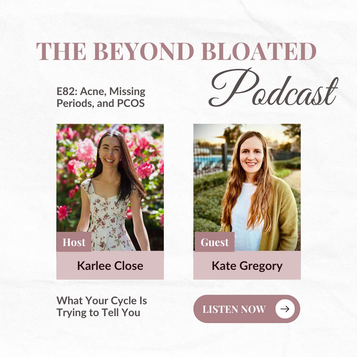 E82: Acne, Missing Periods, and PCOS: What Your Cycle Is Trying to Tell You