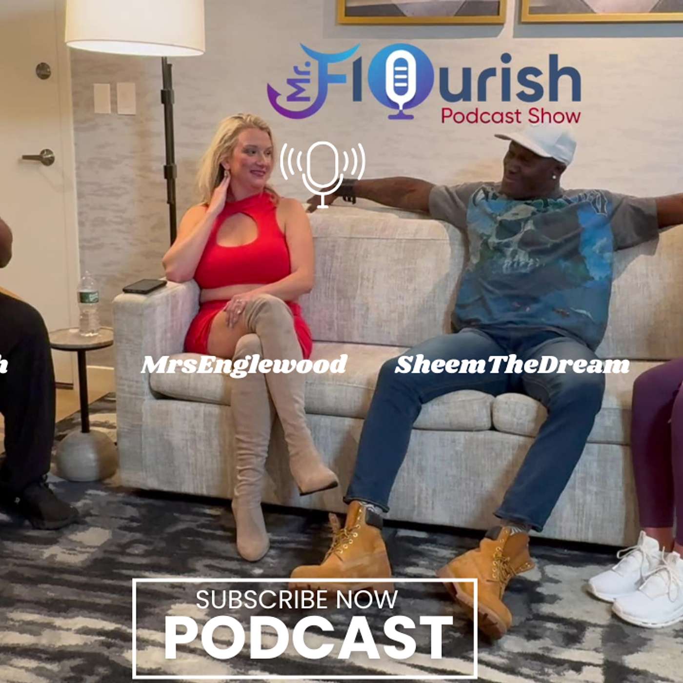 MrFlourish Podcast "The Morning After" with Sweet Vickie, MrsEnglewood and SheemTheDream