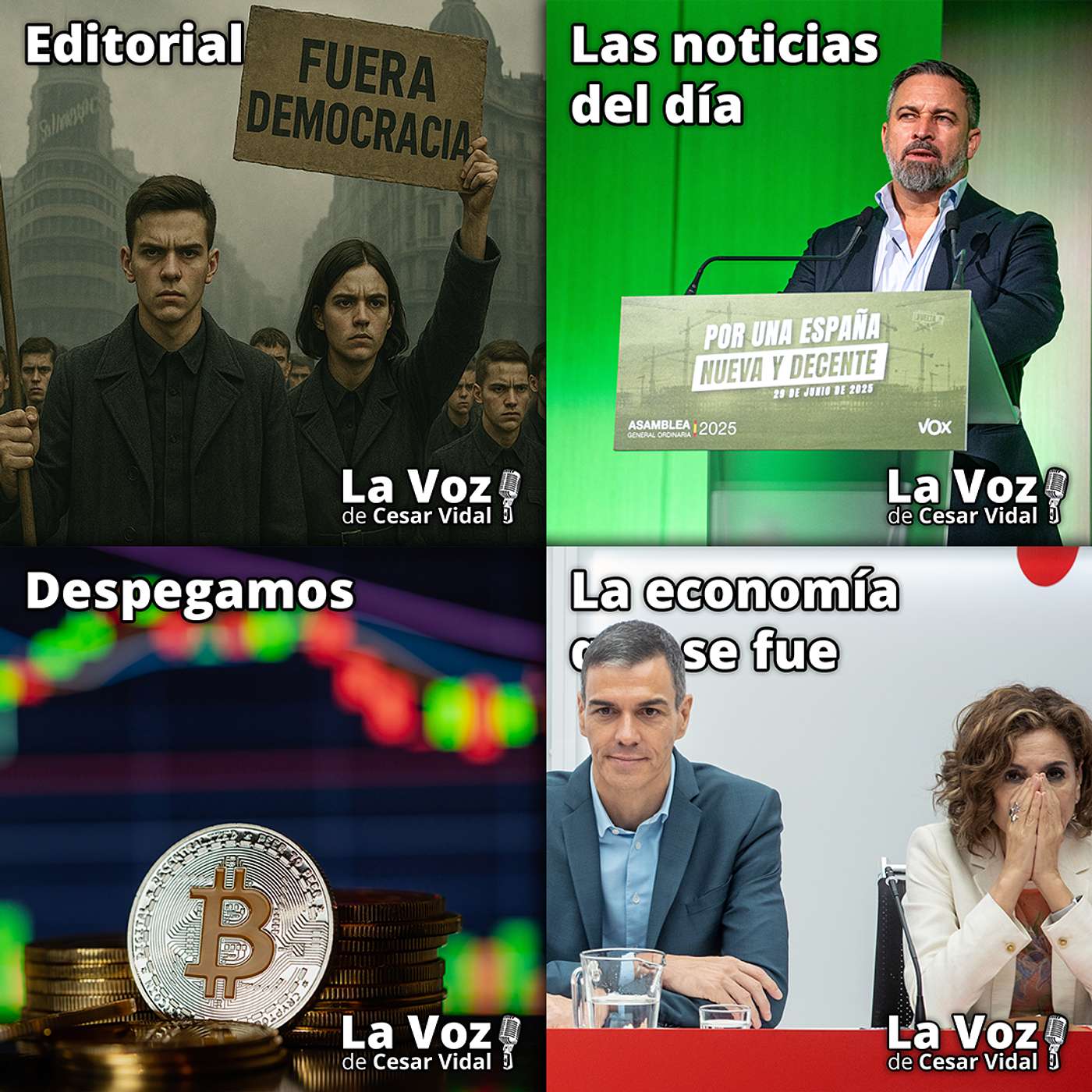 Programa Completo de La Voz de César Vidal - 08/07/25