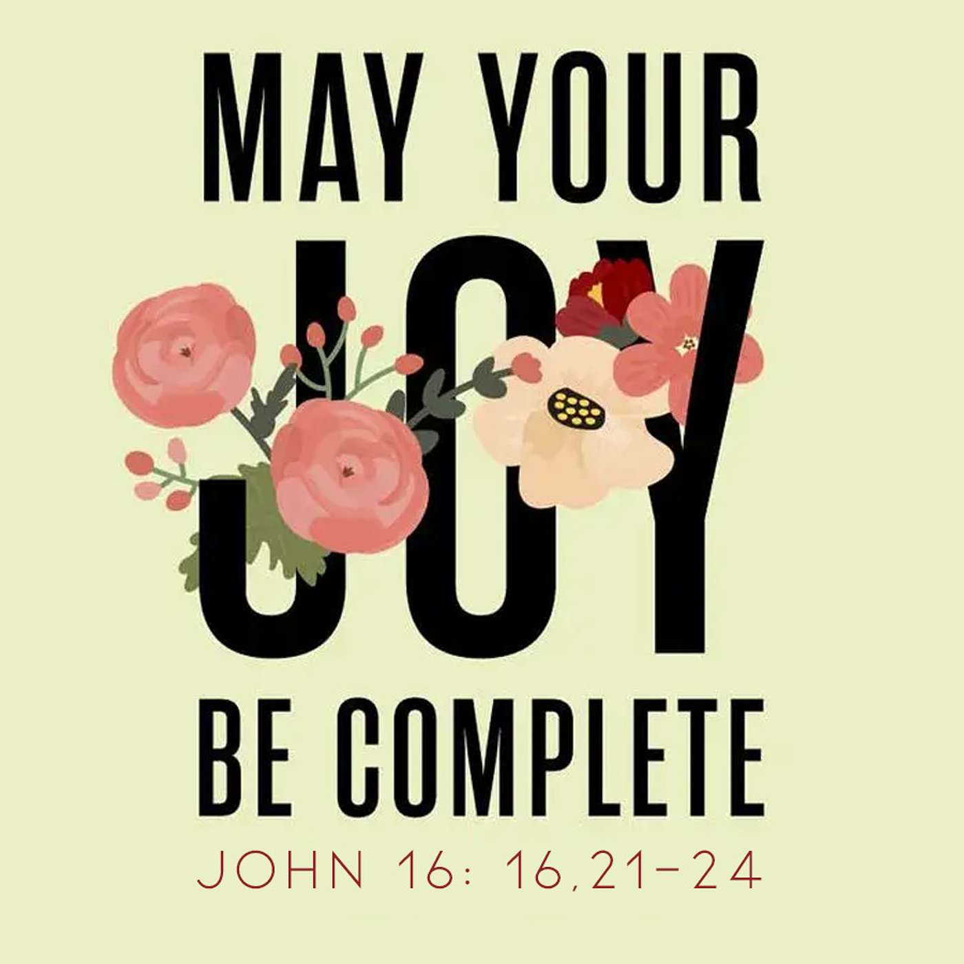 Season 4 Episode 41 - May your joy be Complete - John 16: 16, 21-24