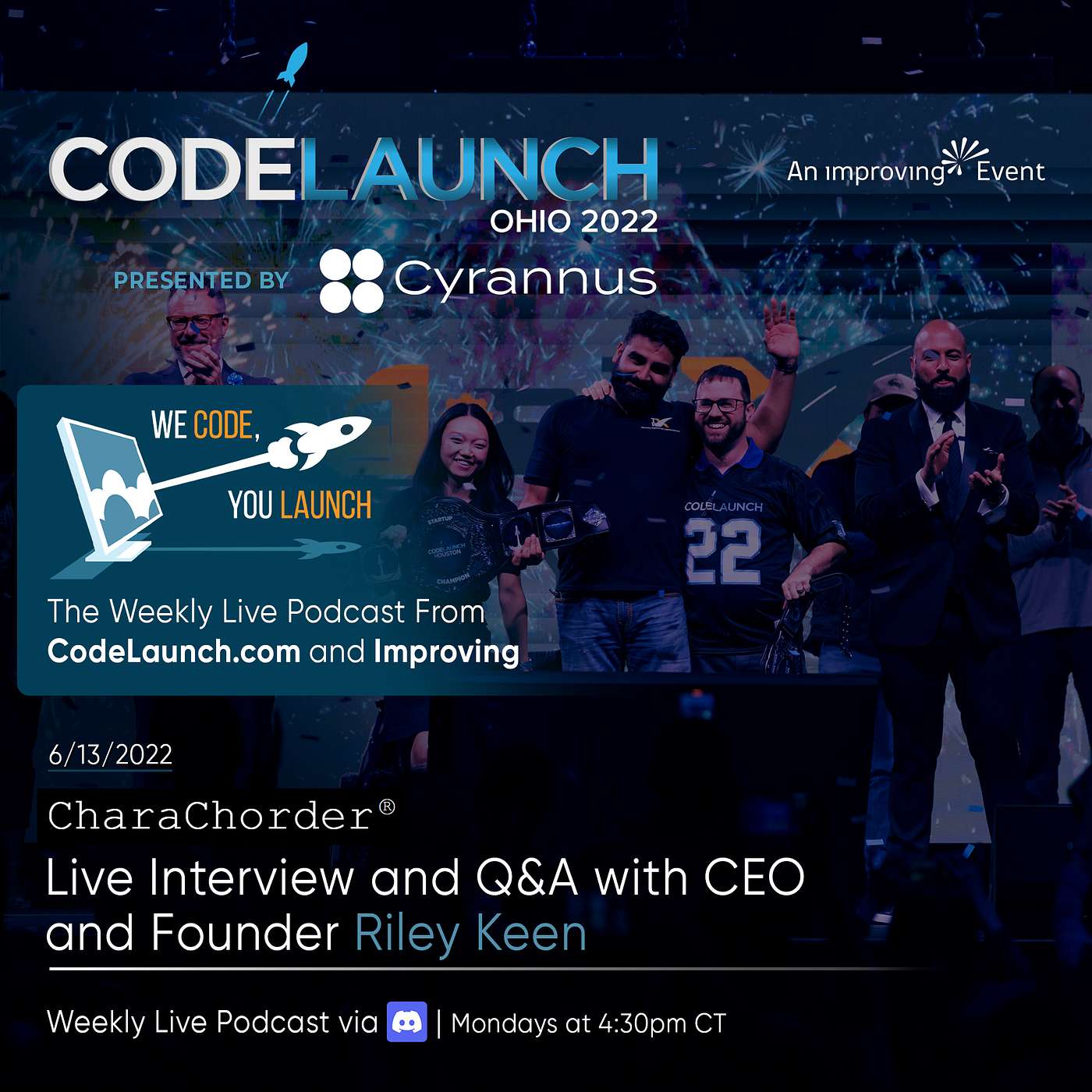 Ep. 3 | Interview with Riley Keen, CEO and Founder of CharaChorder episode artwork