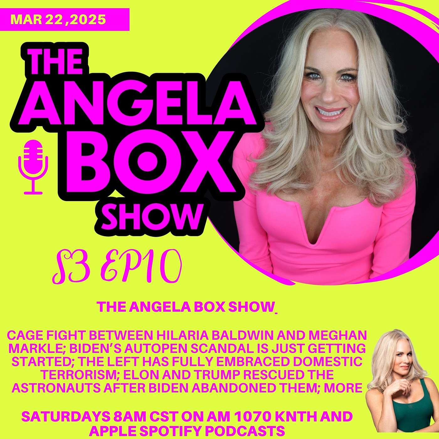 The Angela Box Show 3.22.25 S3 Ep10 - Cage Fight Between 